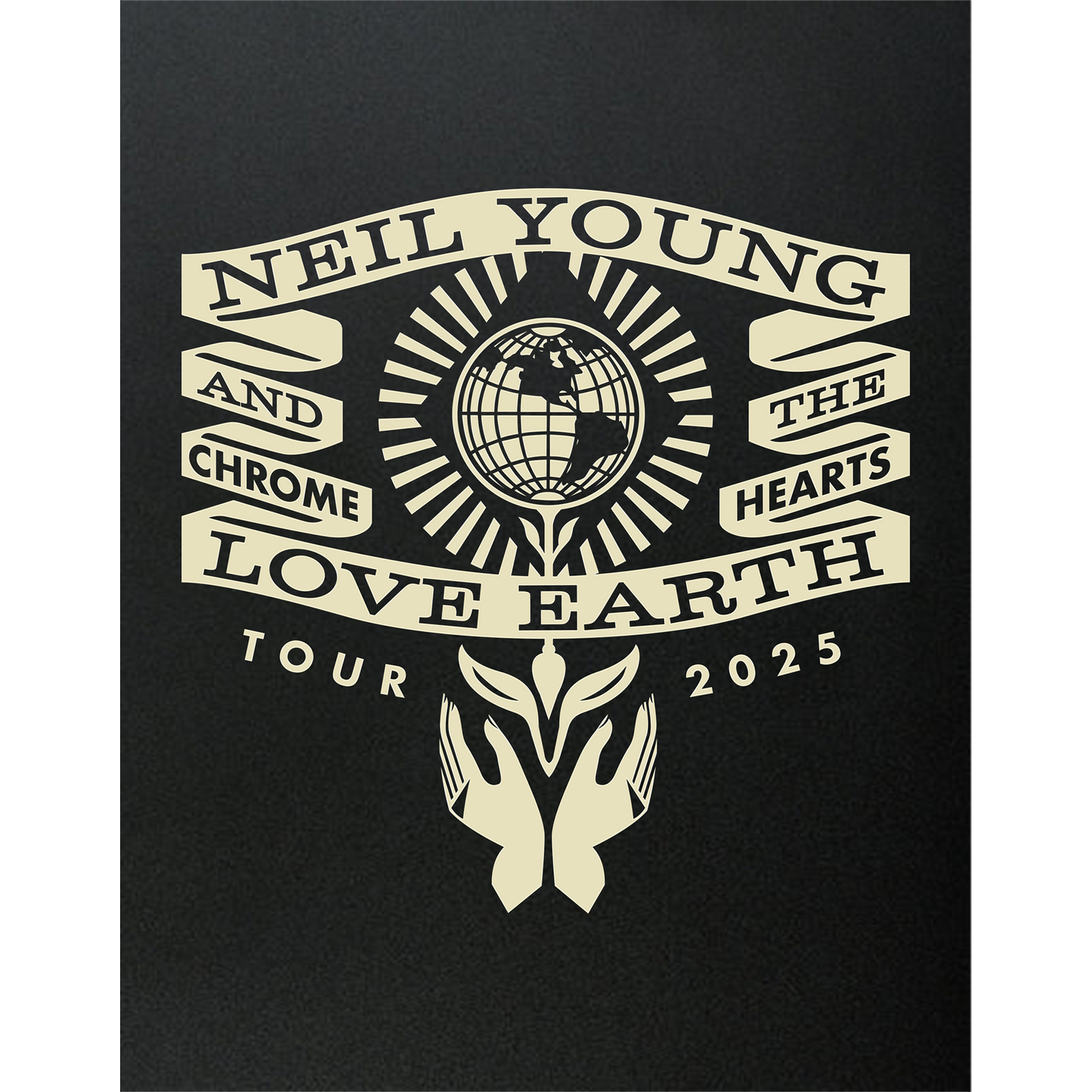2025 Love Earth Tour Hands Print