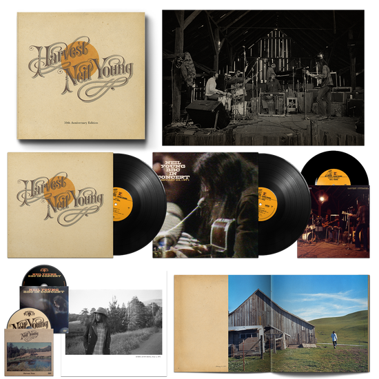 Harvest 50th Anniversary Edition Deluxe LP Box Set – Neil Young