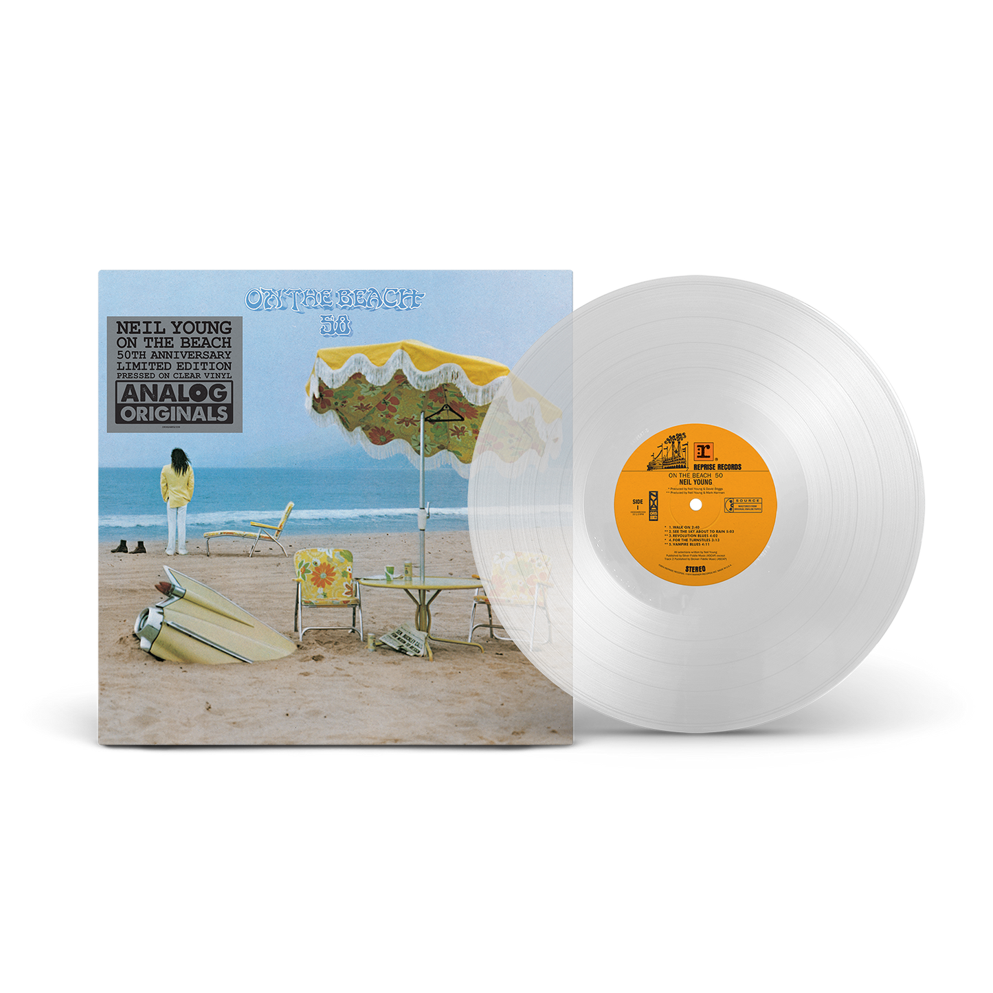On The Beach 50th Anniversary Analog Originals (1LP Exclusive Clear)