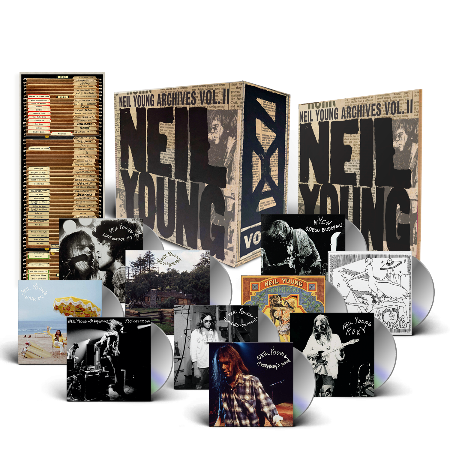 洋楽 Neil Young Archives Vol. II 10CD ARCHIVES VOL. II: 1972-1976 (RETAIL EDITION) – Neil Young