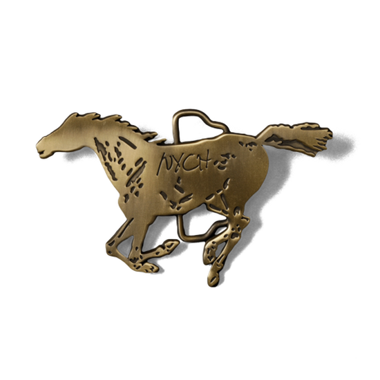 NYCH Horse Belt Buckle