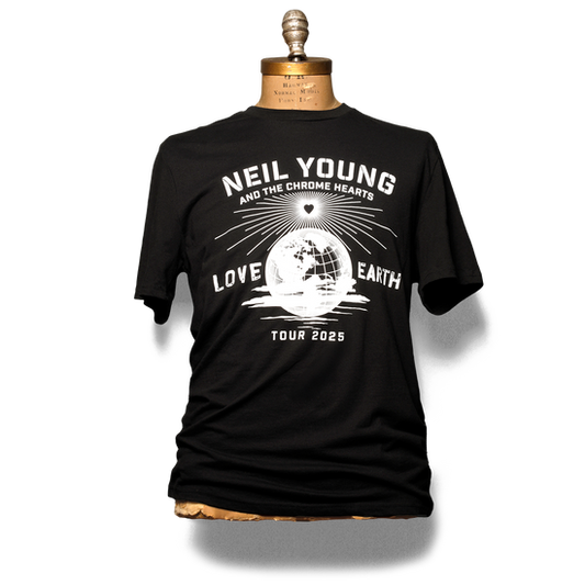 2025 Love Earth Tour Dateback Tee (Black)