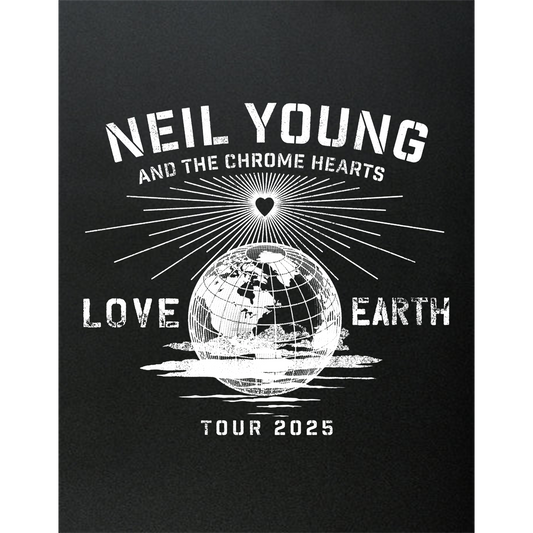 2025 Love Earth Tour Globe Print