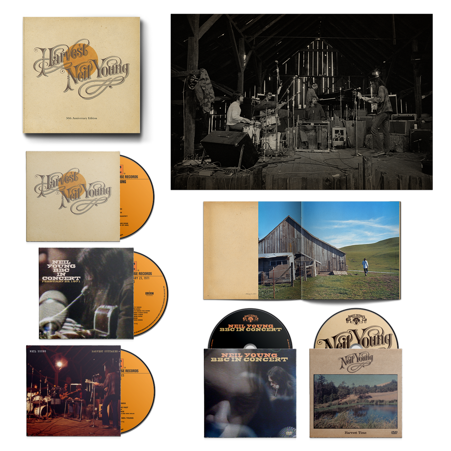 Harvest 50th Anniversary Edition Deluxe CD Box Set