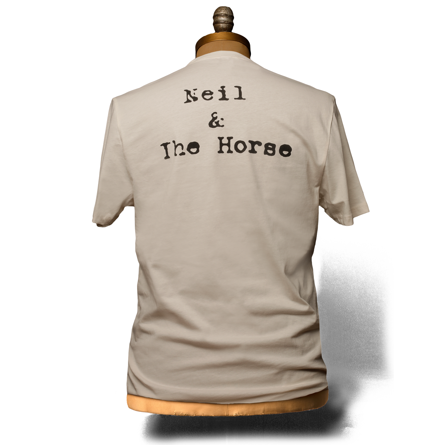 Typewriter Love Earth Cream T-Shirt