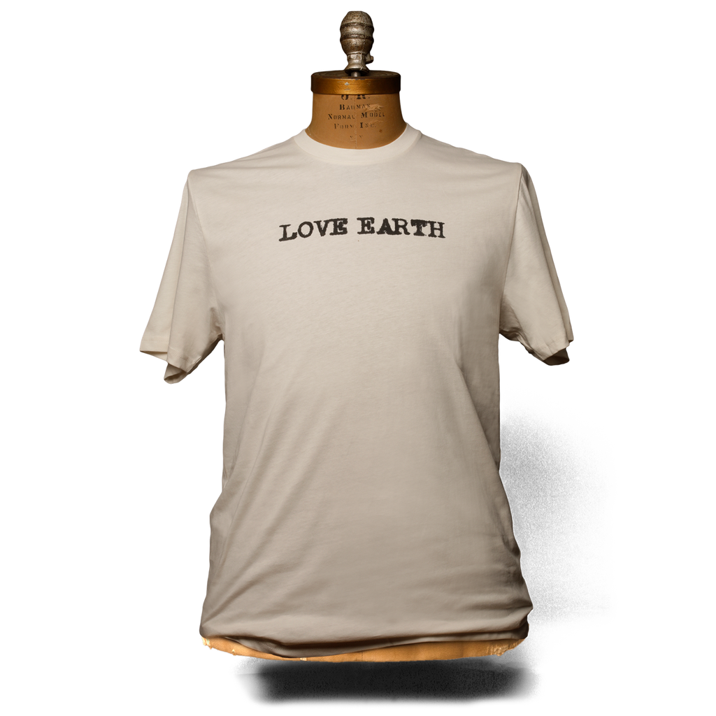 Typewriter Love Earth Cream T-Shirt