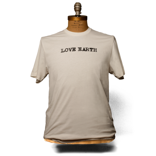 Typewriter Love Earth Cream T-Shirt