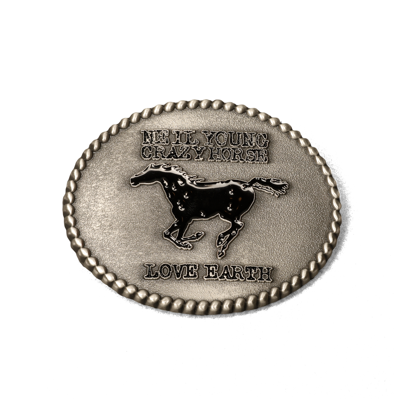 Love Earth Belt Buckle