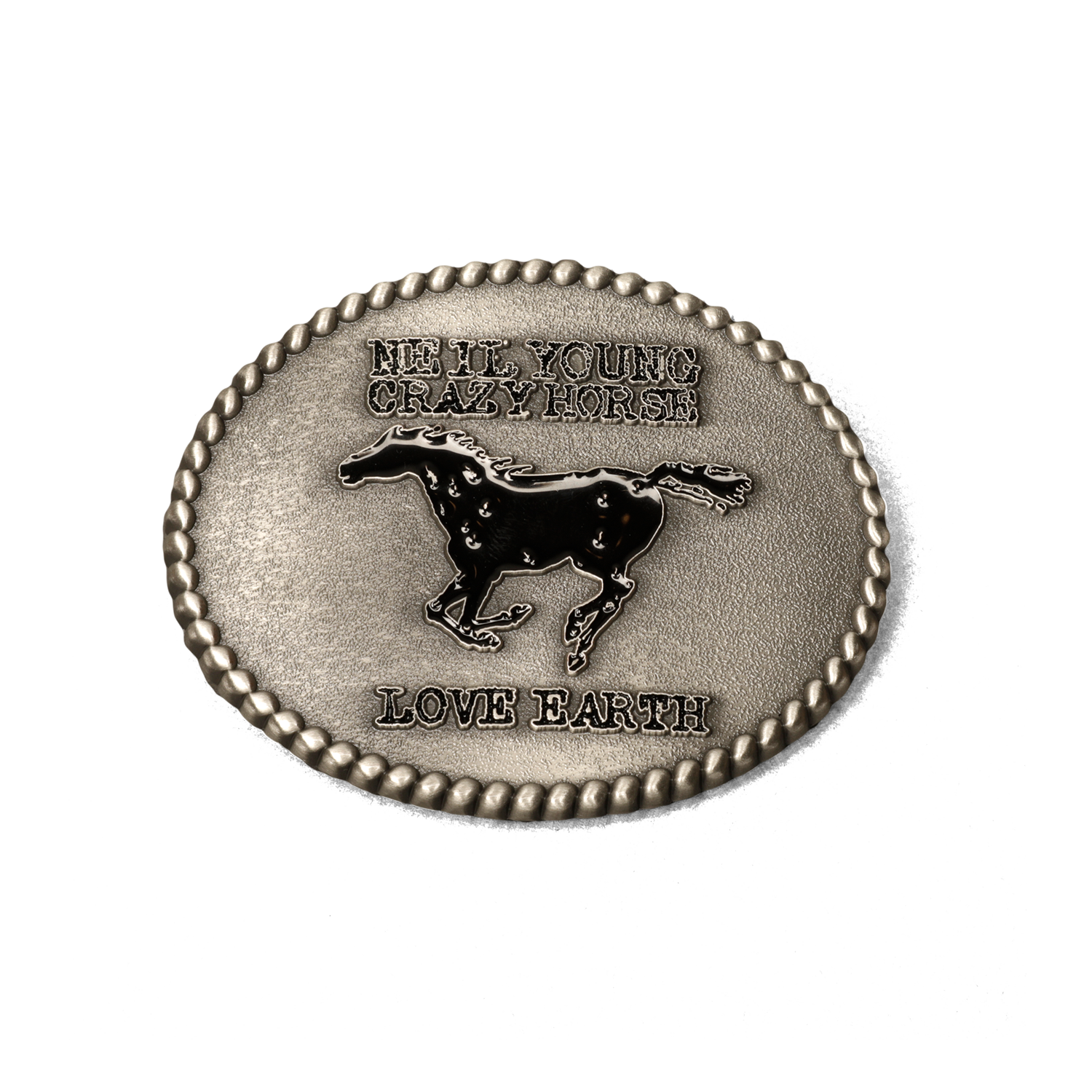 Love Earth Belt Buckle