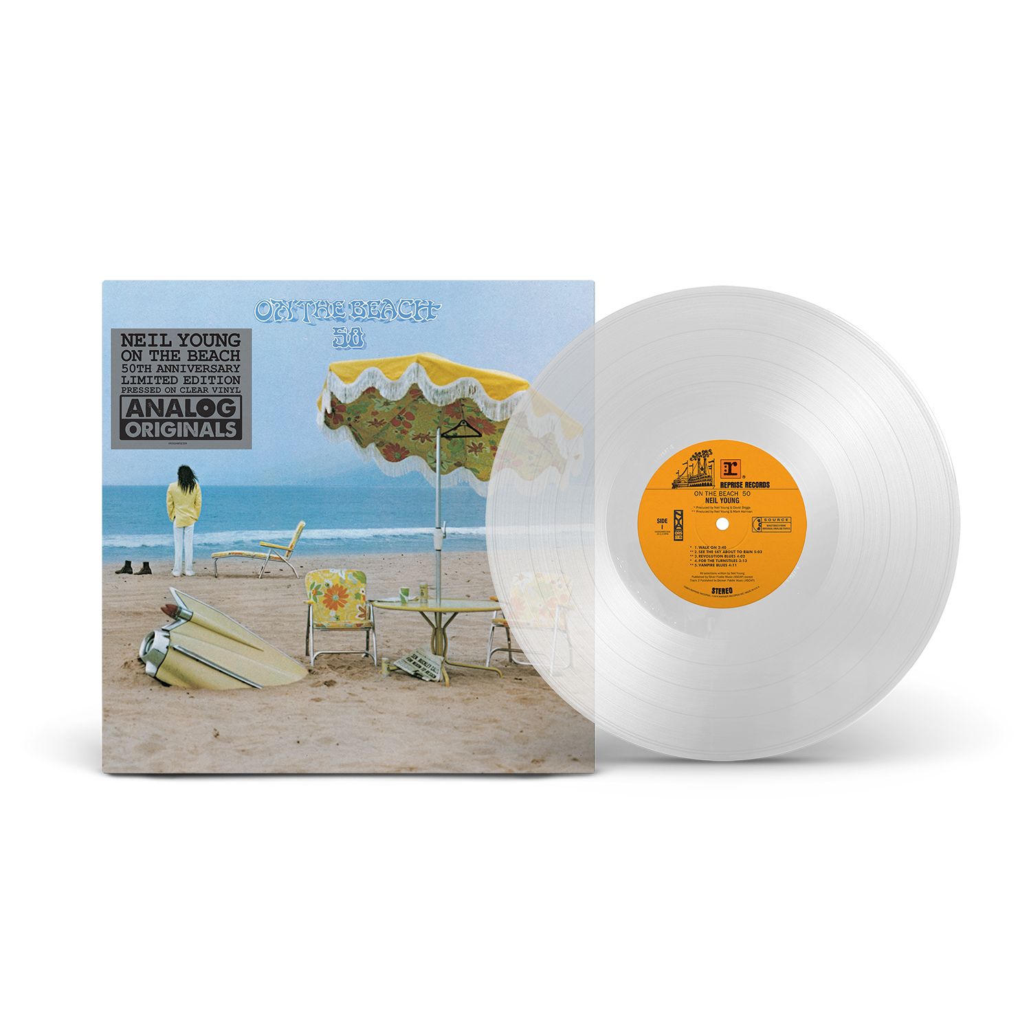 On The Beach 50th Anniversary Analog Originals (1LP Exclusive Clear)