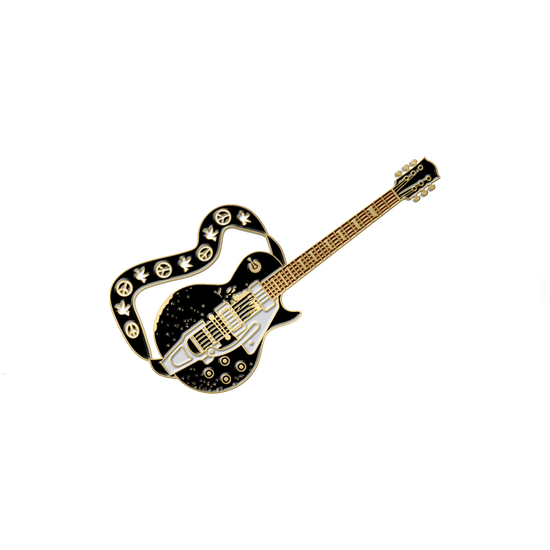 Old Black Enamel Pin – Neil Young