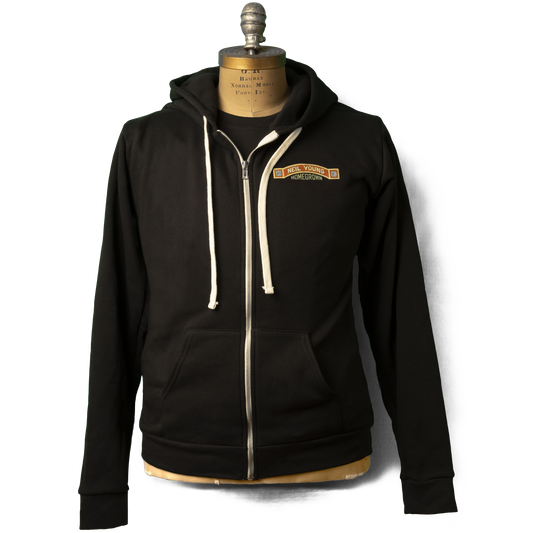 Soft Organic Homegrown Black Zip Up Hoodie