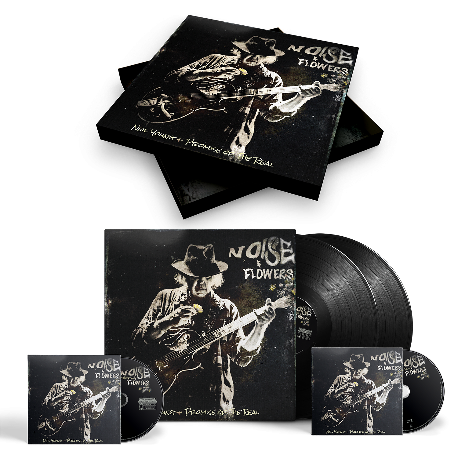 Noise & Flowers Deluxe Edition Box Set (LP, CD, Bluray)