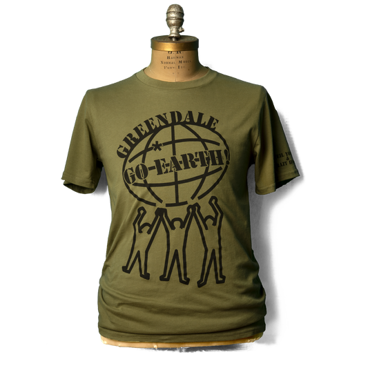 Soft Organic GO Earth Men's Green T-Shirt