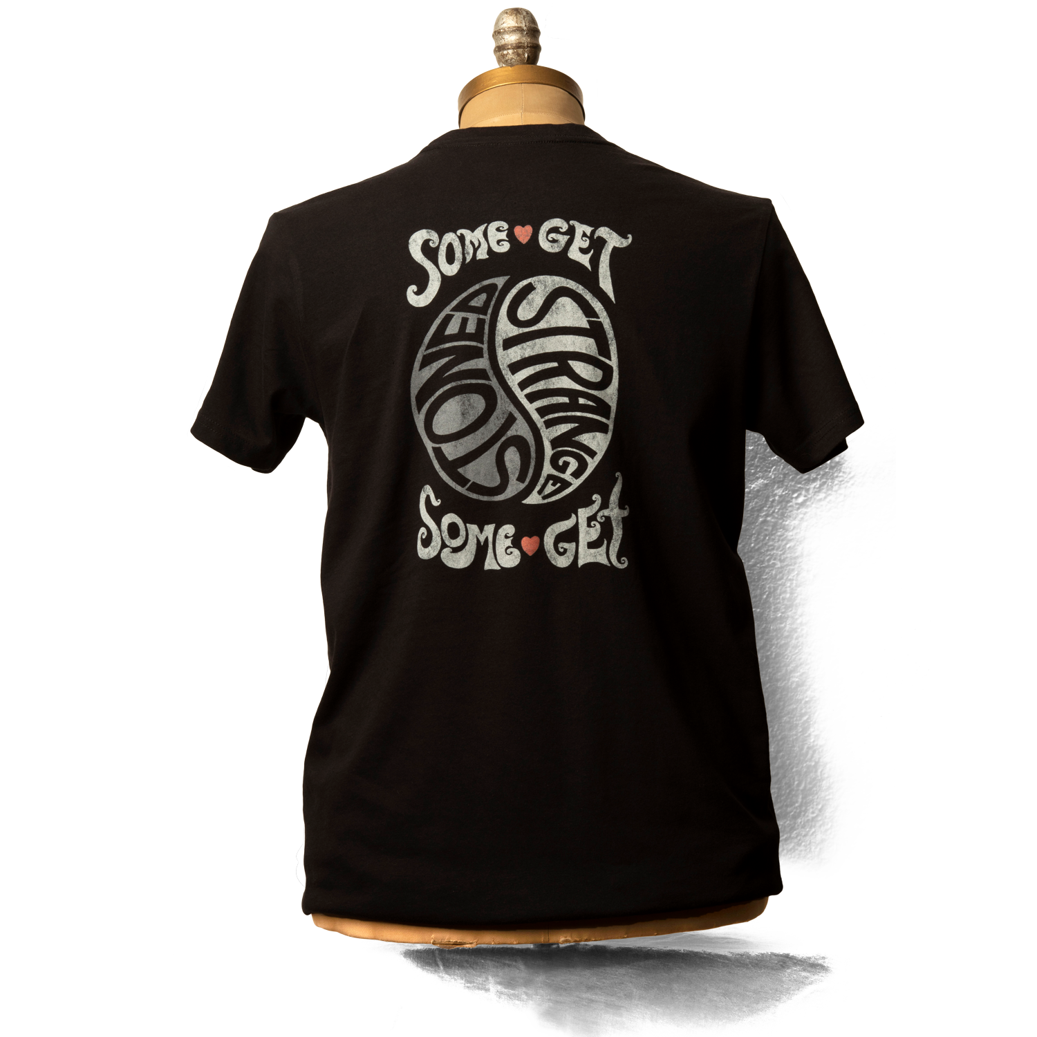 Soft Organic Vintage Co-Pilot Men's Black T-Shirt