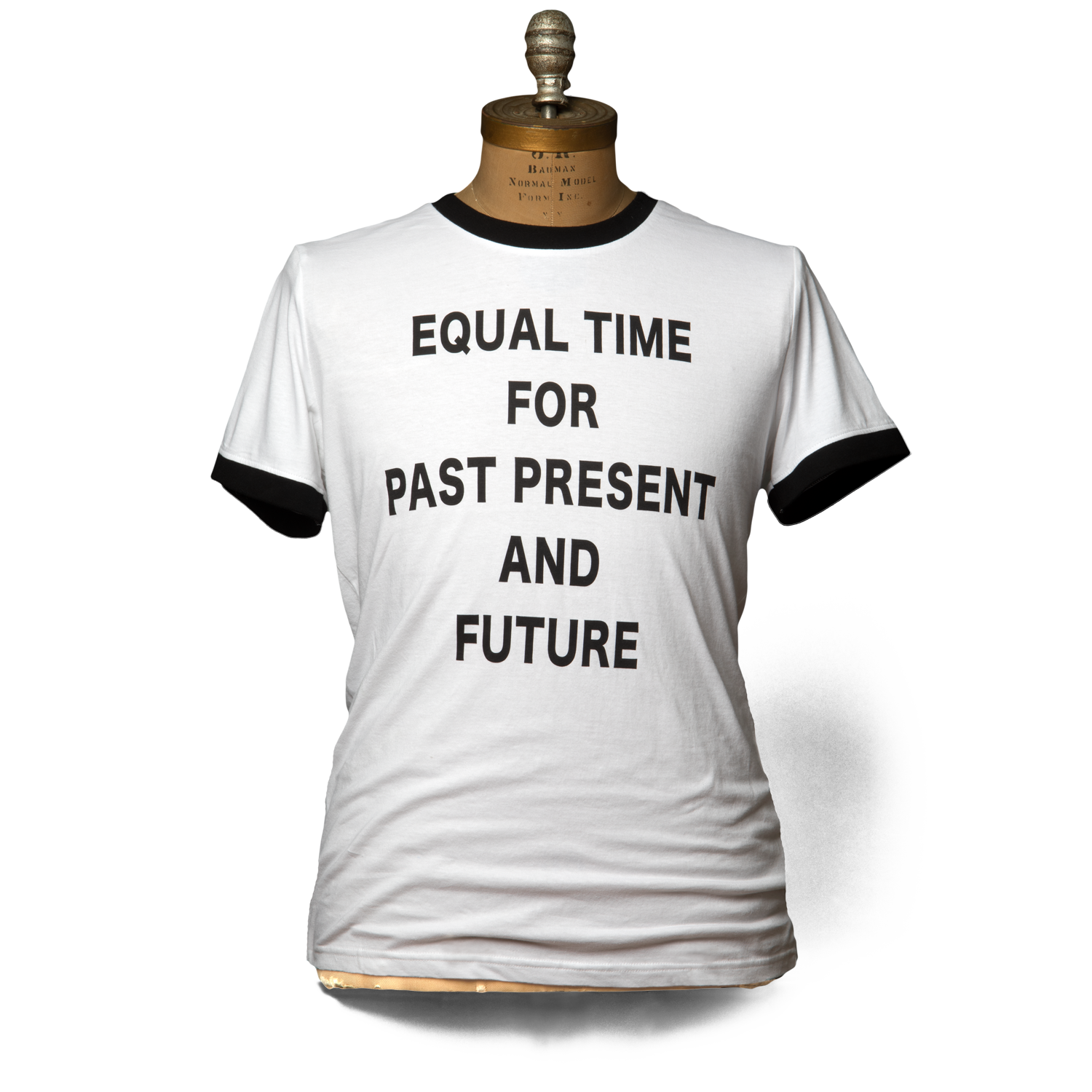 Soft Organic Equal Time Ringer Men's T-Shirt