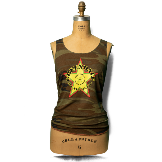 Soft Organic Greendale Star Women's Camouflage Tank Top