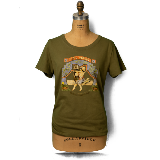 Soft Organic Homegrown Women's Green T-Shirt