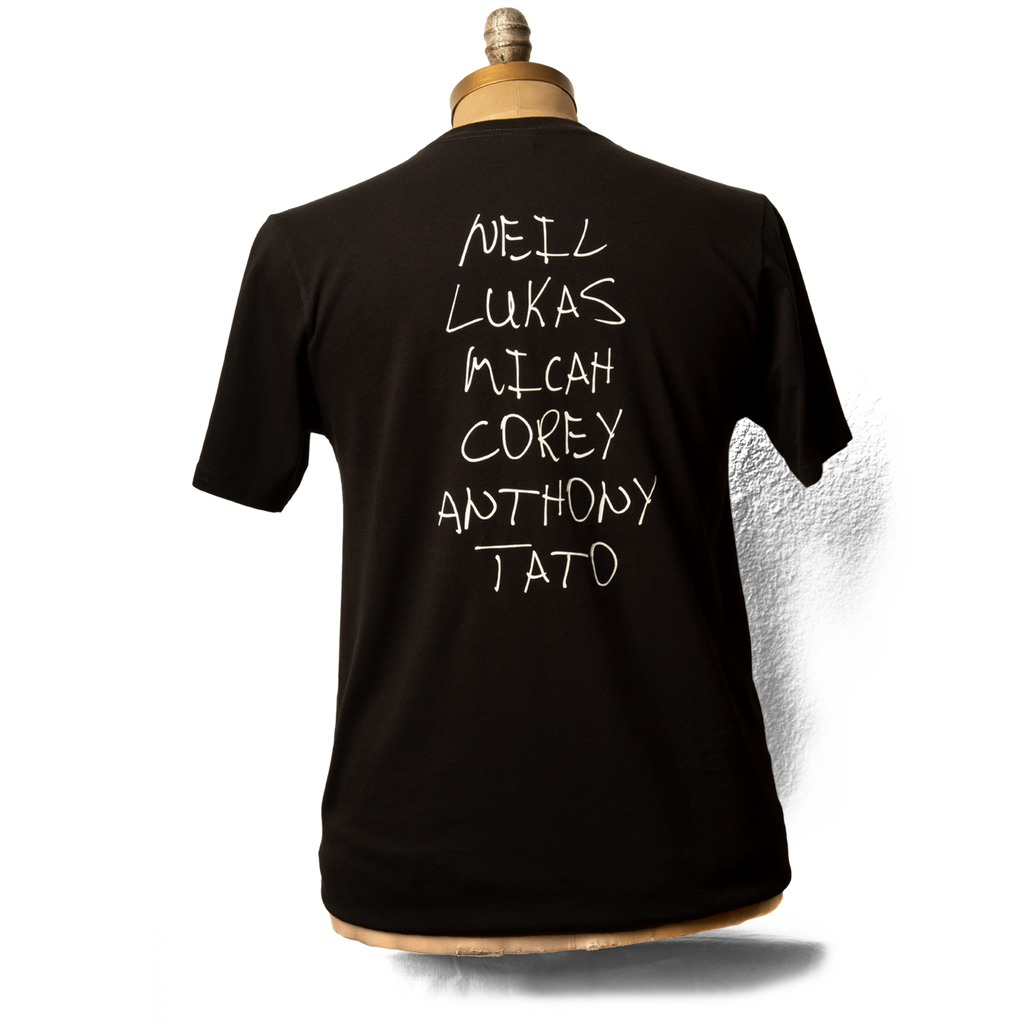Soft Organic Neil And The Real Name Men's Black T-Shirt