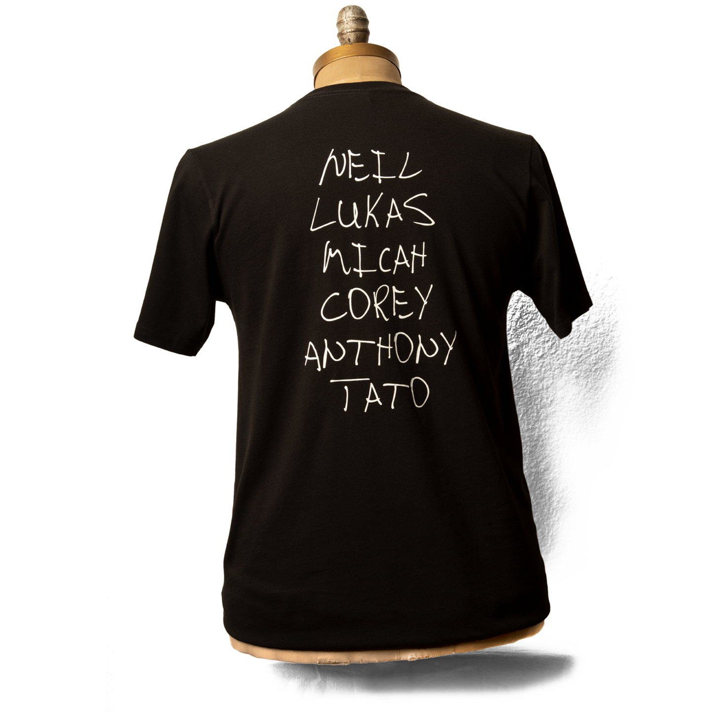 Soft Organic Neil And The Real Name Men's Black T-Shirt