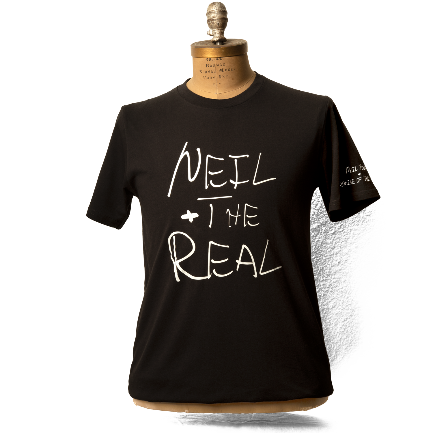 Soft Organic Neil And The Real Name Men's Black T-Shirt