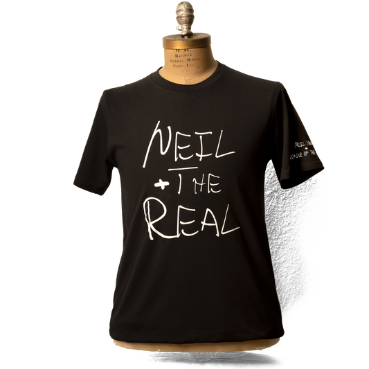 Soft Organic Neil And The Real Name Men's Black T-Shirt