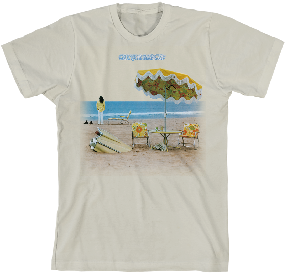 On The Beach Organic Slim Fit T-Shirt