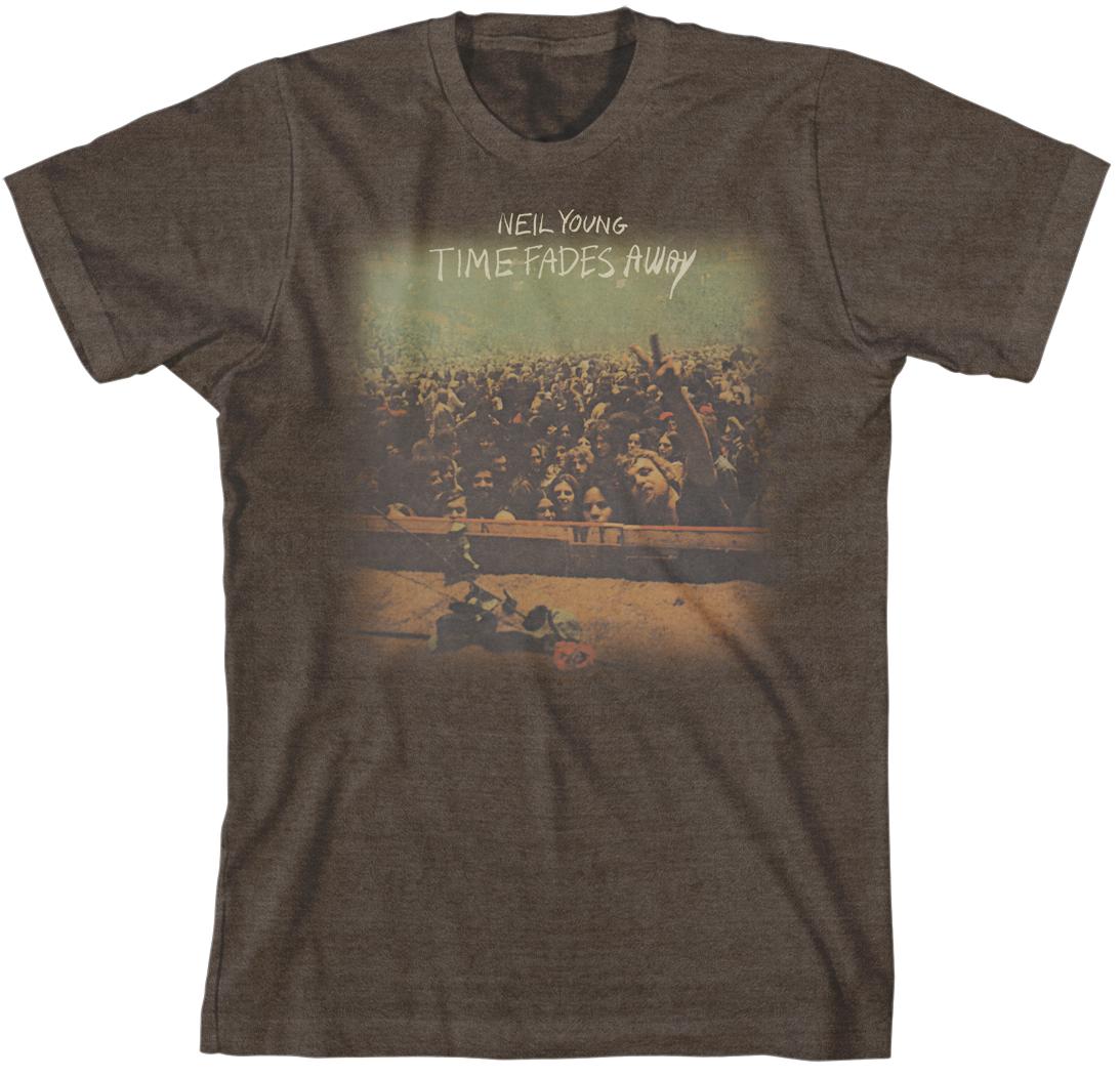 Time Fades Away Organic Slim Fit T-Shirt