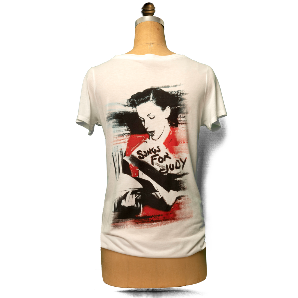 Soft Organic Songs For Judy Women's White T-Shirt