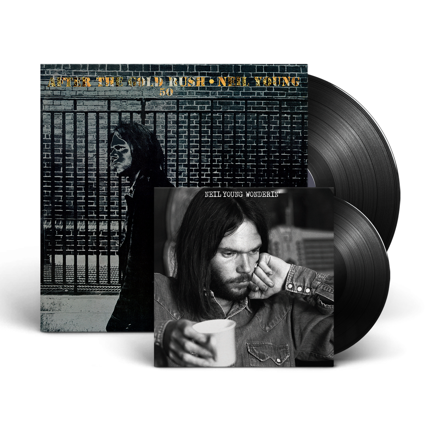 After The Gold Rush 50th Anniversary Edition Vinyl Box with 7 and 12x12 lithograph