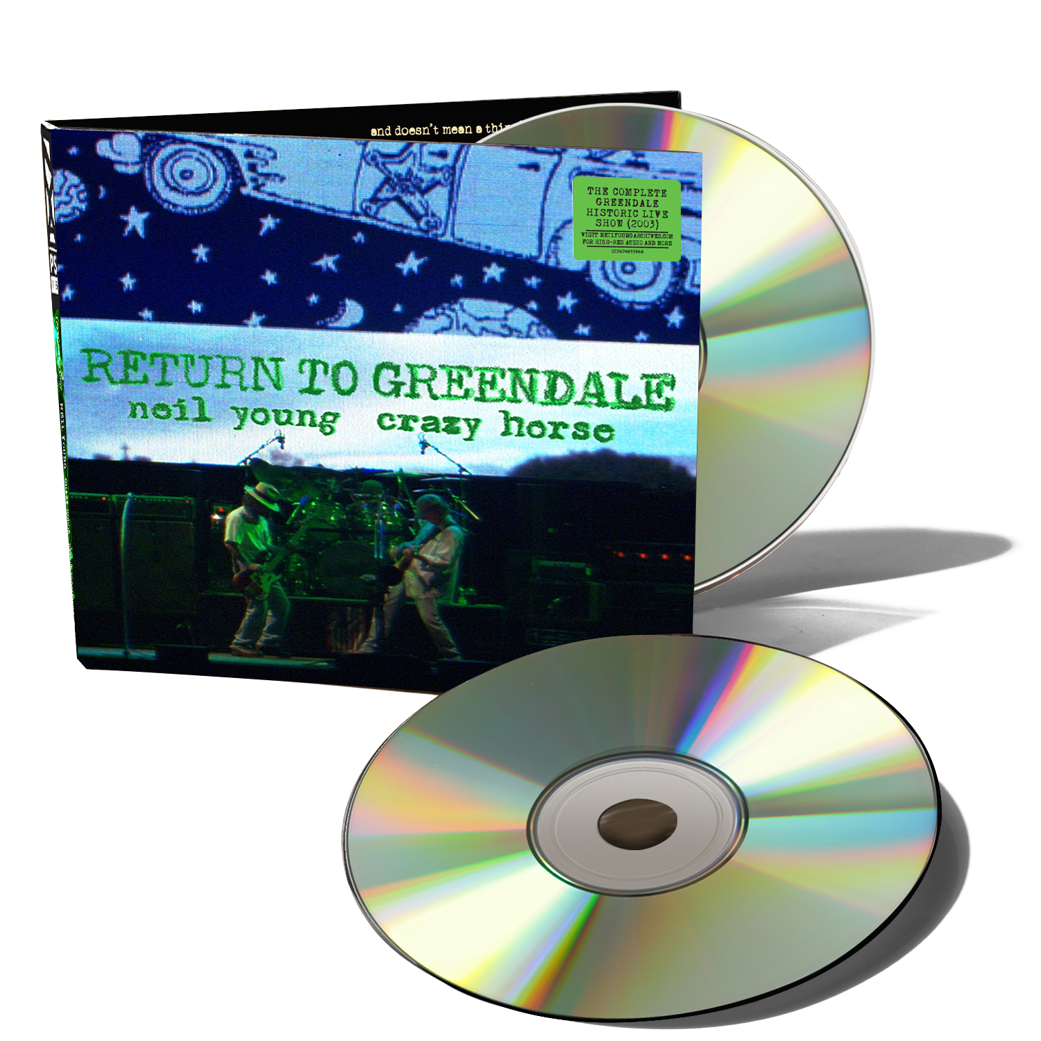 Return To Greendale CD + Hi Res Download Bundle