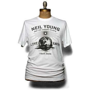 2025 Love Earth Tour Dateback Tee (White)