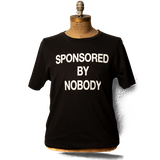 Soft Organic Sponsored by Nobody Black Men's T-Shirt