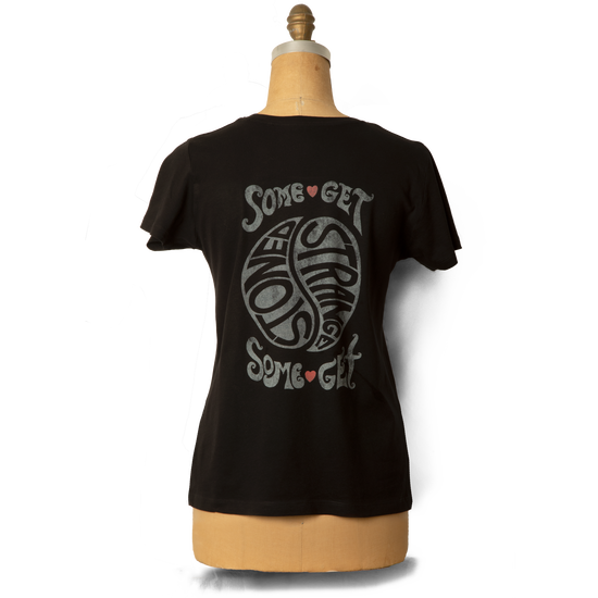 Soft Organic Vintage Co-Pilot Women's Black T-Shirt