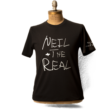 Soft Organic Neil And The Real Name Men's Black T-Shirt