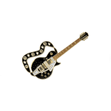 Old Black Enamel Pin