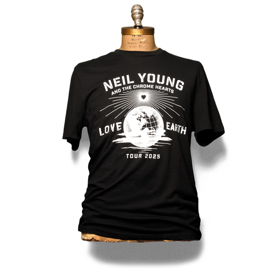 2025 Love Earth Tour Dateback Tee (Black)