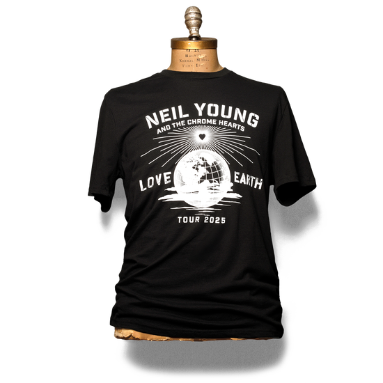 2025 Love Earth Tour Dateback Tee (Black) 2025 Love Earth Tour Dateback Tee (Black)