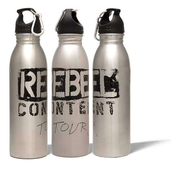 Rebel Content Water Bottle