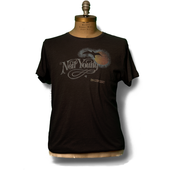 Soft Organic Vintage In Concert Men’s Black T-Shirt 