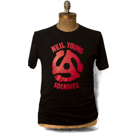 Soft Organic Archives Red Logo Men's Black T-Shirt Soft Organic Archives Red Logo Men's Black T-Shirt