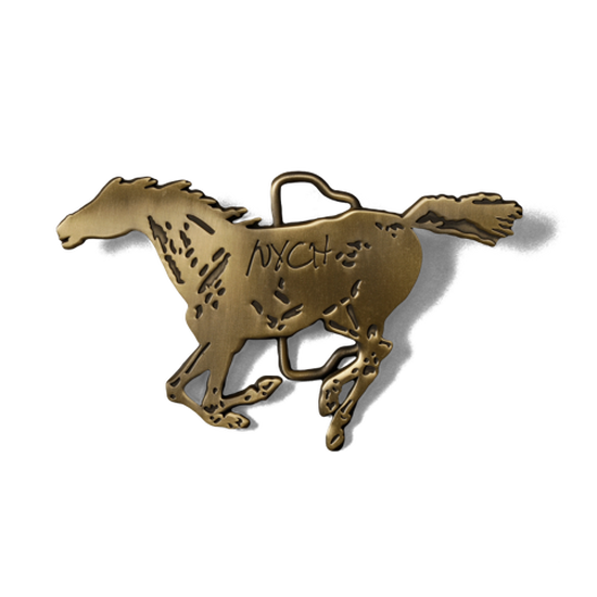 NYCH Horse Belt Buckle