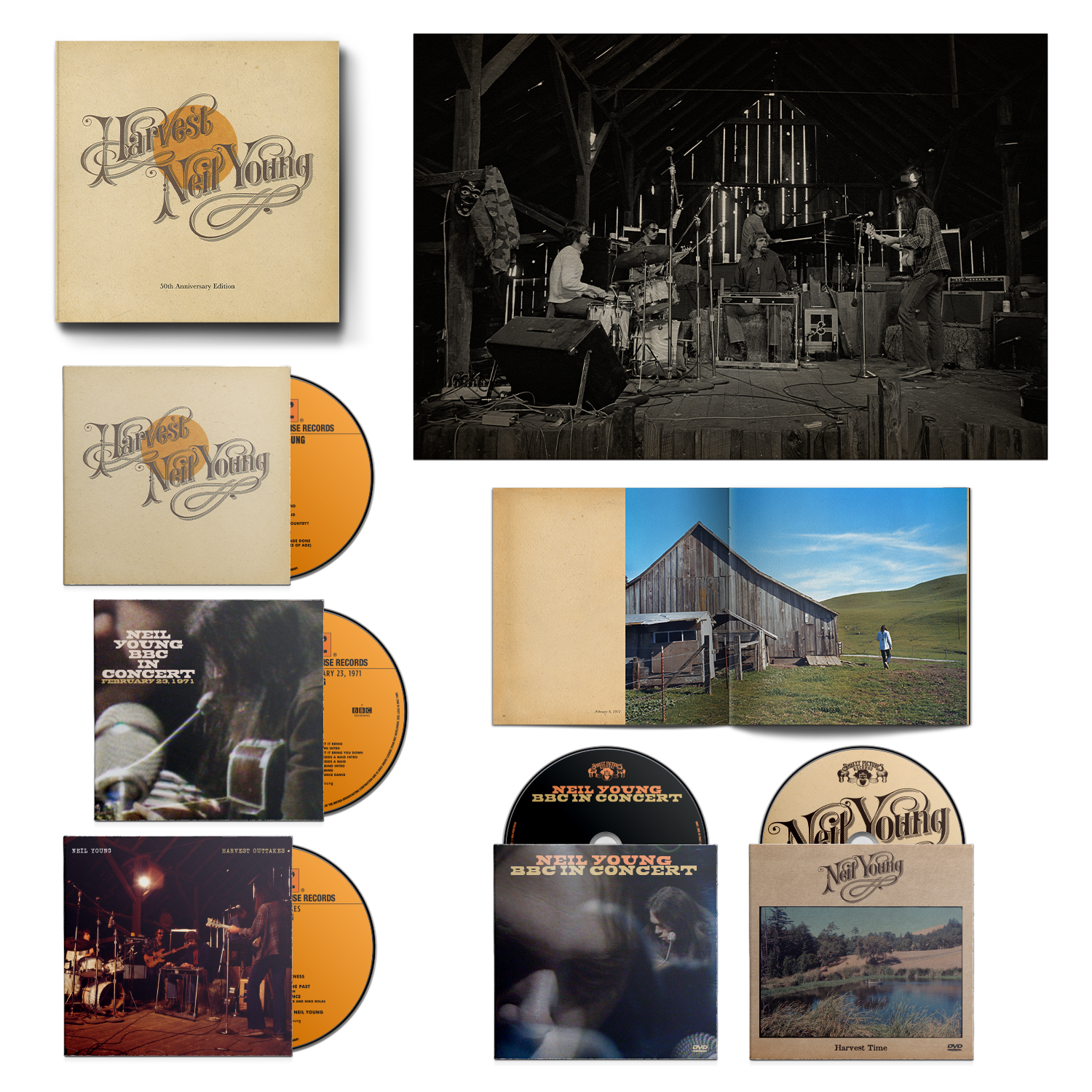 Harvest 50th Anniversary Edition Deluxe CD Box Set | Neil Young US Official  Store