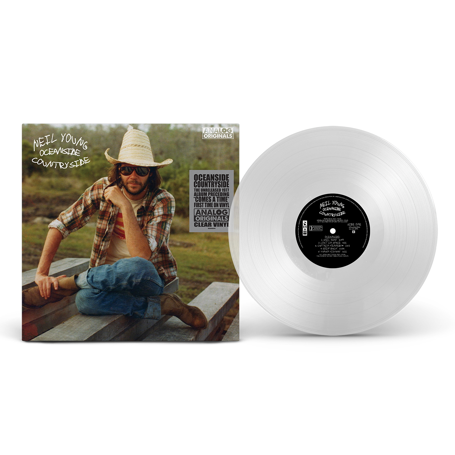Neil Young - Oceanside Countryside, Clear Vinyl LP