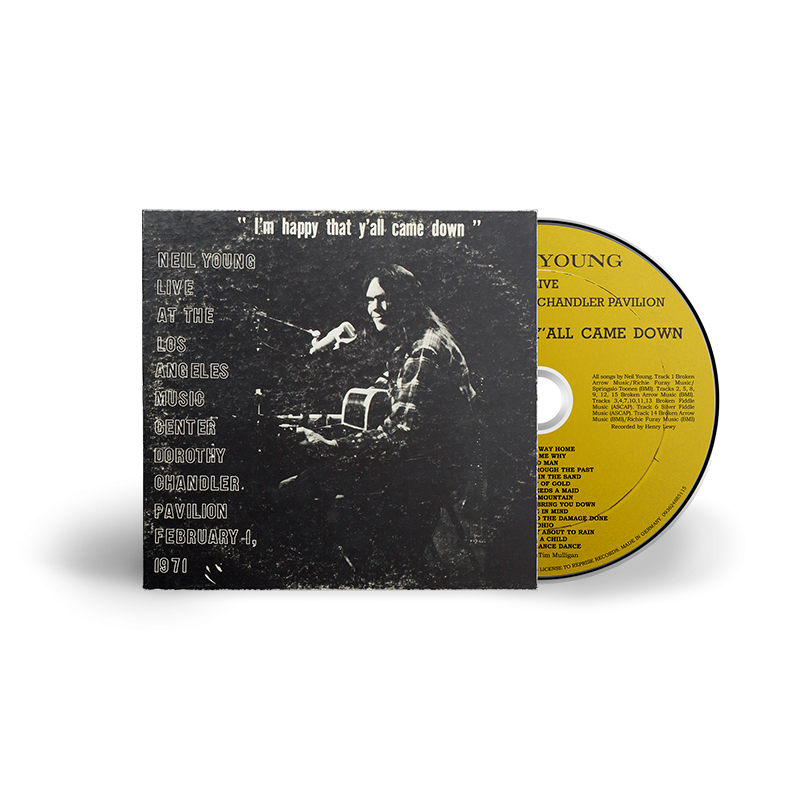 OBS 3: Dorothy Chandler Pavilion, 1971 CD | Neil Young US Official 